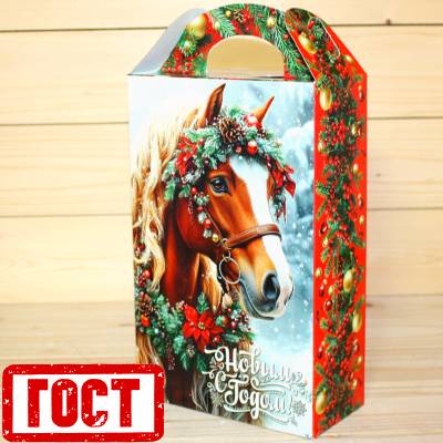Сладкий новогодний подарок по ГОСТу в жестяной упаковке в Электрогорске